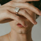 【受注販売】 flower ring/01(silver/gold)