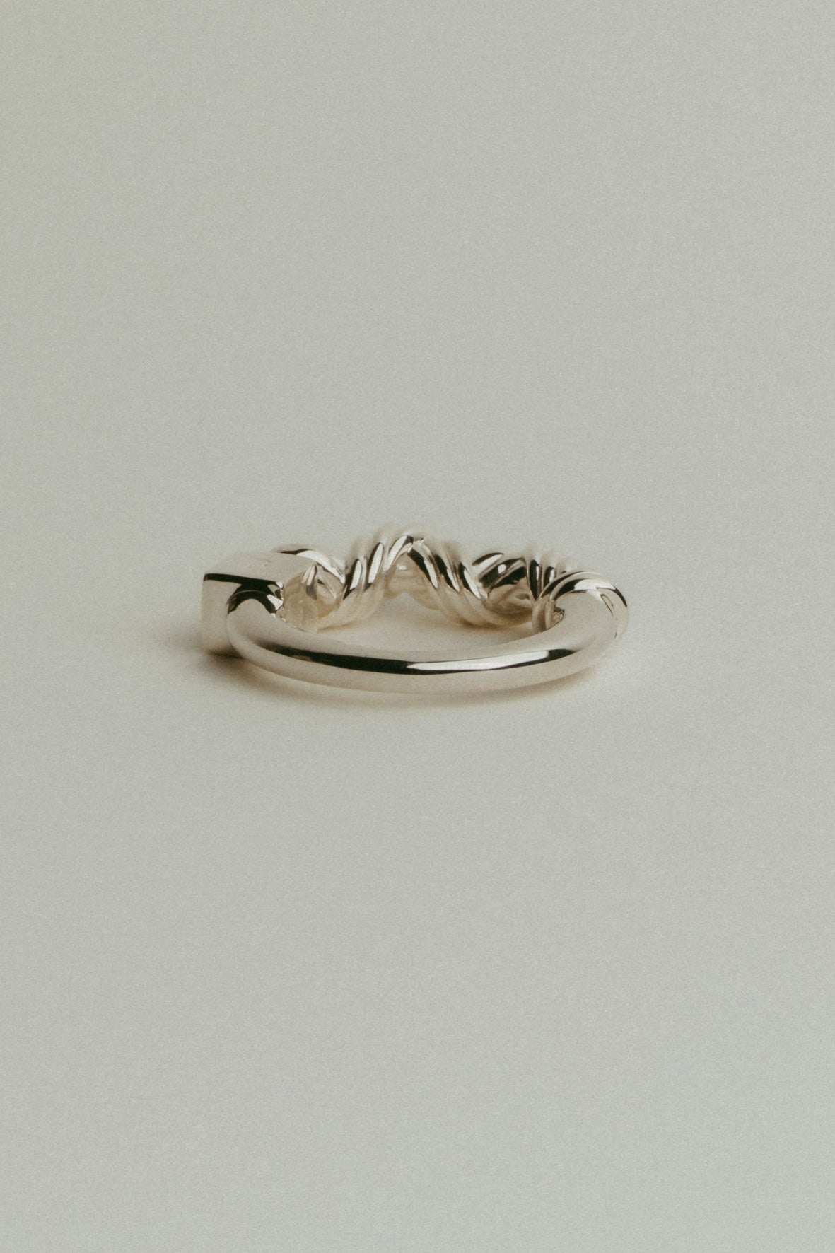 受注商品】neji-neji ring(silver/gold) | BRKUMO