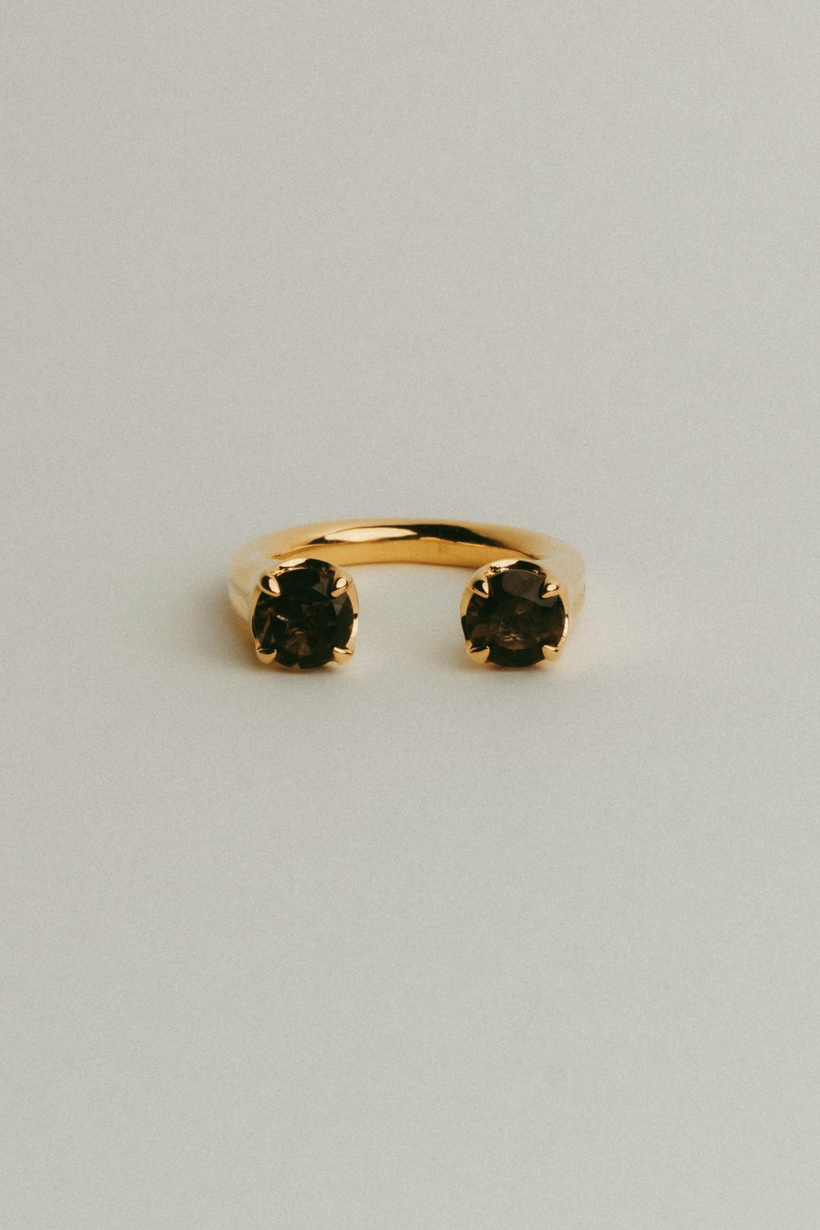 fork ring(sq)(silver/gold)