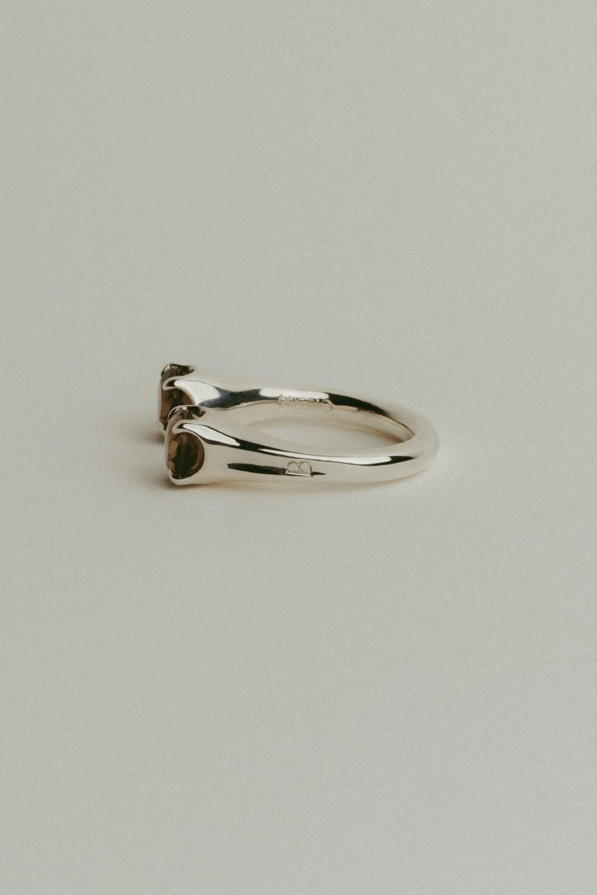 fork ring(sq)(silver/gold)