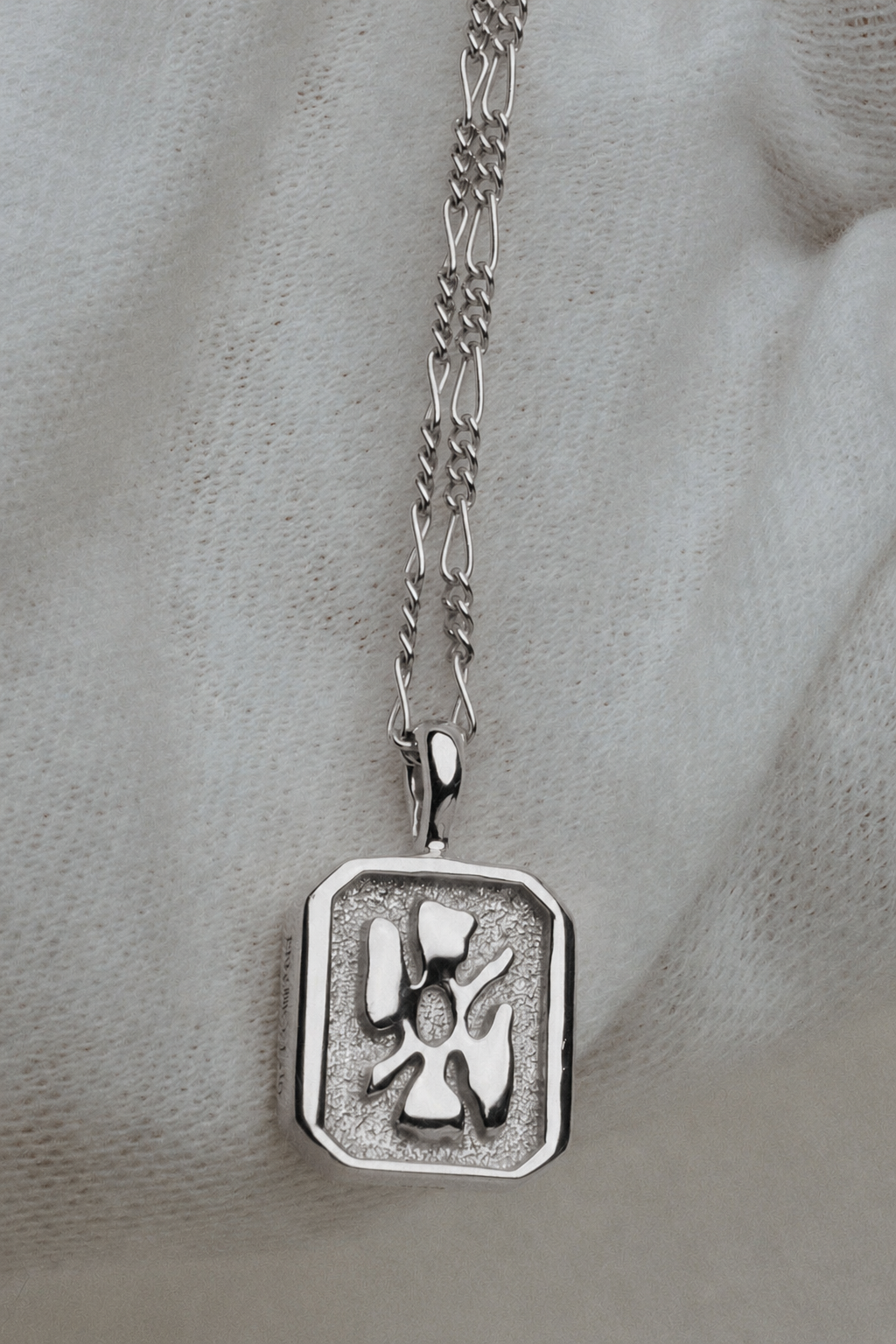 flower necklace/01(silver/gold)