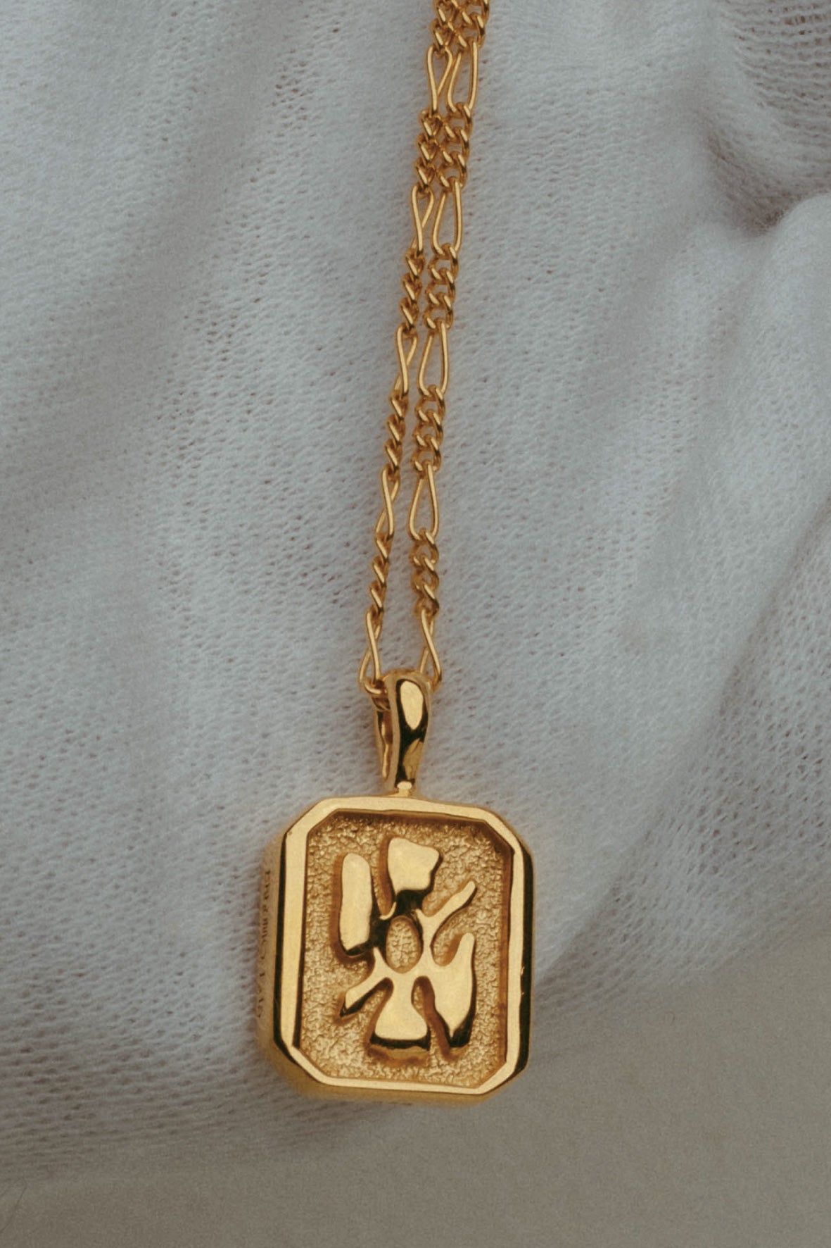 【受注販売】flower necklace/01(silver/gold)