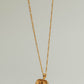 【受注販売】flower necklace/01(silver/gold)
