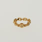 【受注商品】star chain ring(silver/gold)