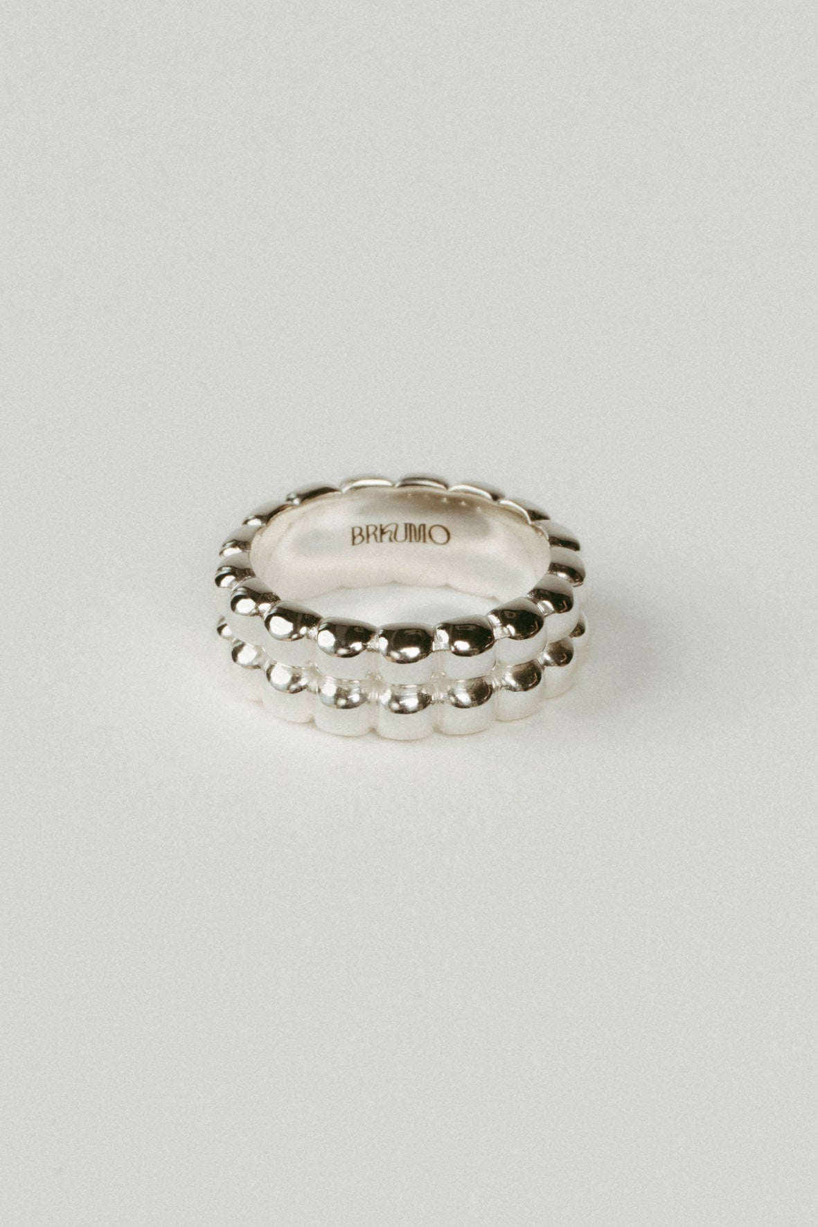 【受注販売】omochi ring(silver/gold)