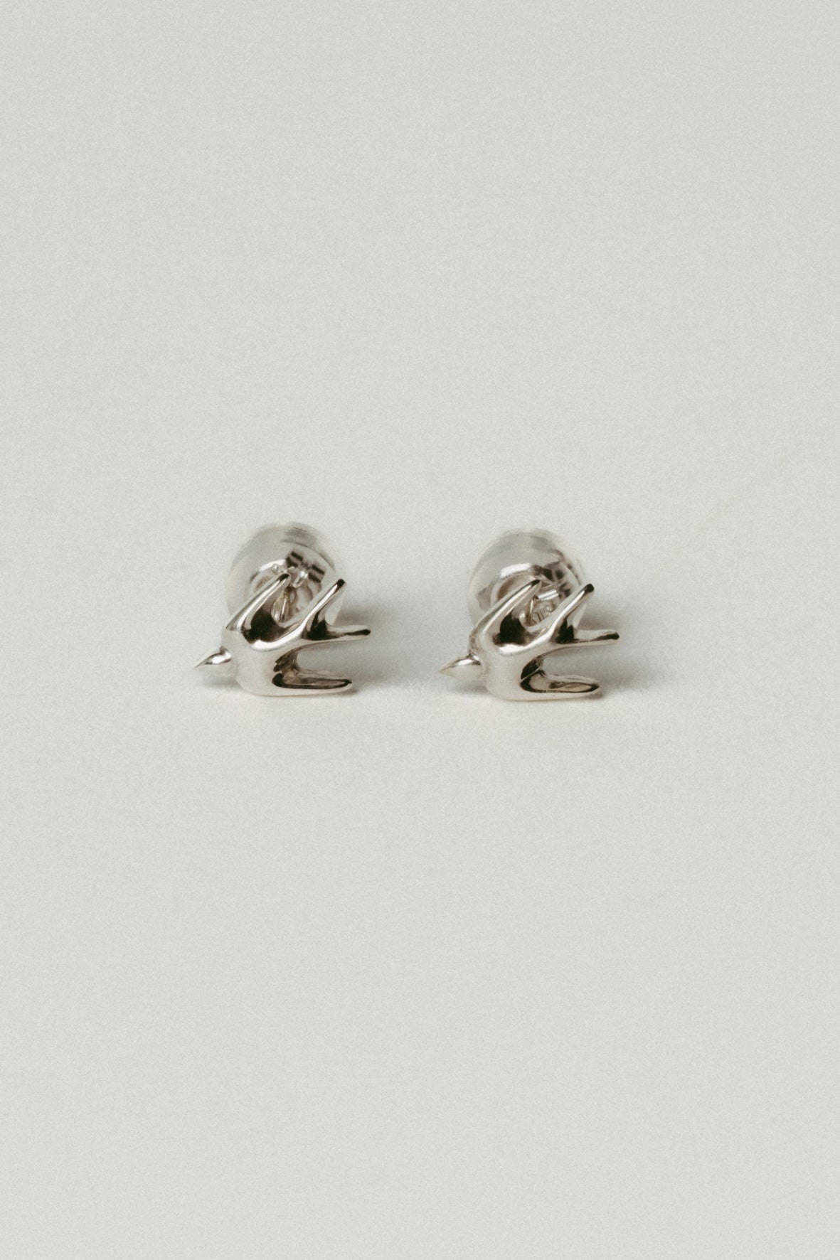 【受注販売】tsubame pierce(silver/gold)
