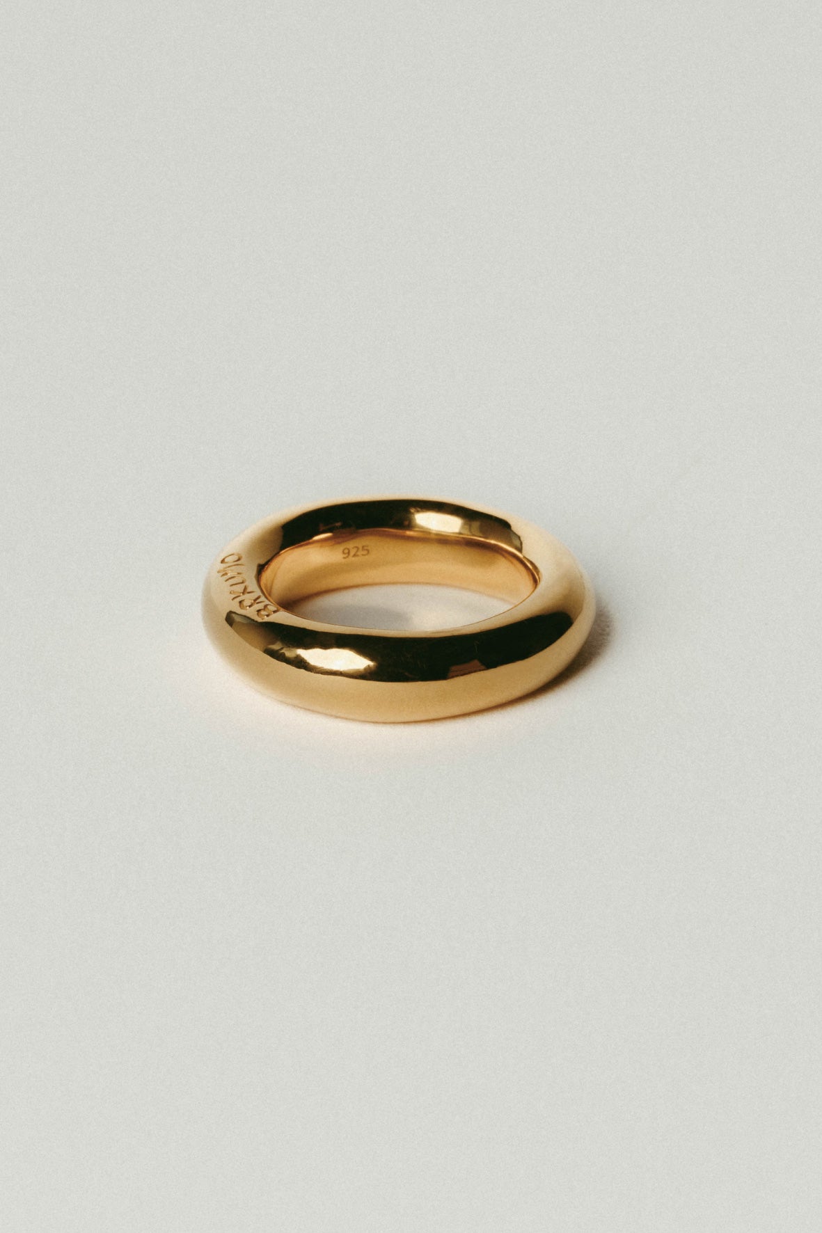 【受注販売】caramel ring(silver/gold)