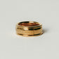 【受注販売】tag ring(silver/gold)