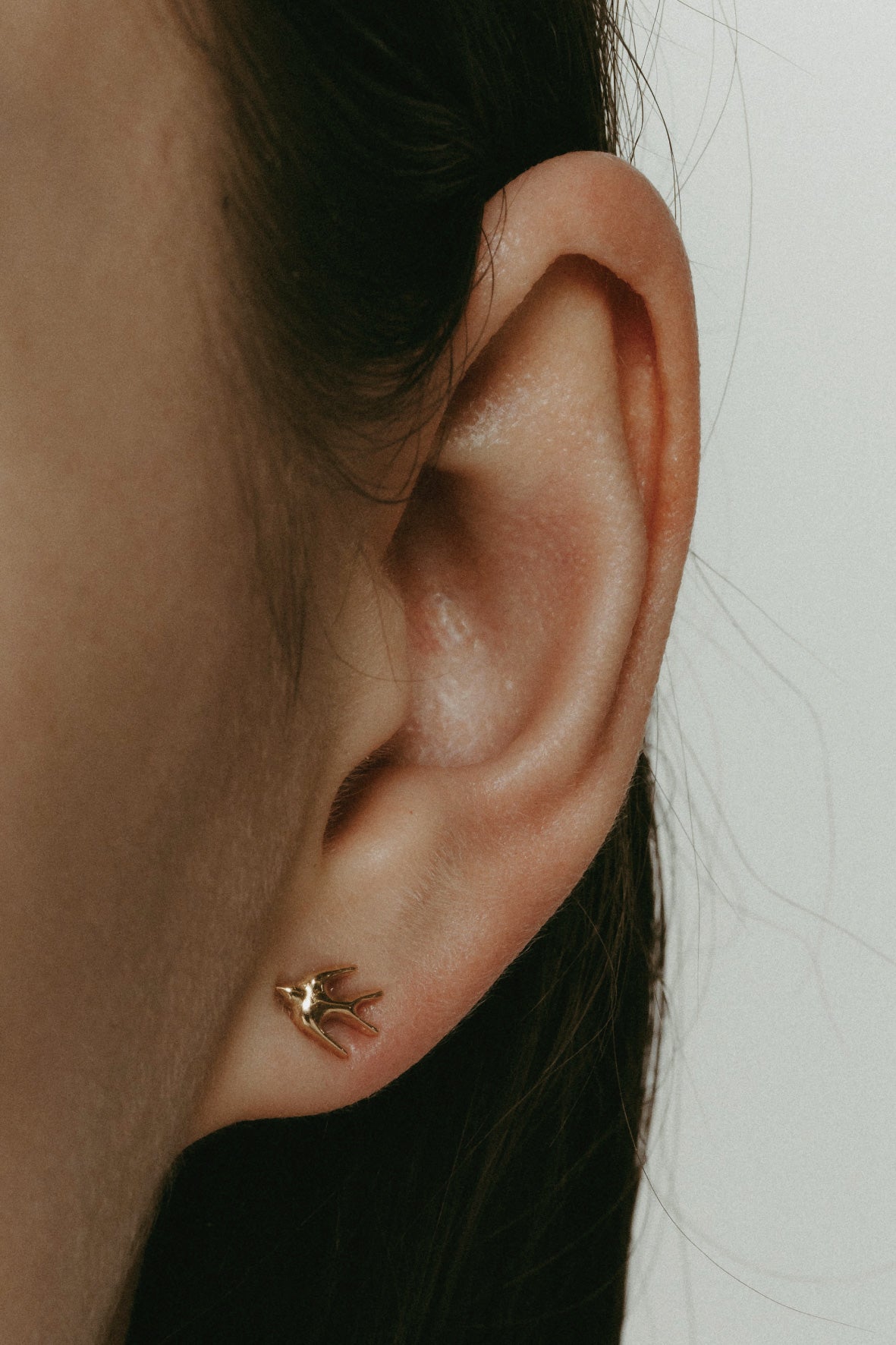 【受注販売】tsubame pierce(silver/gold)