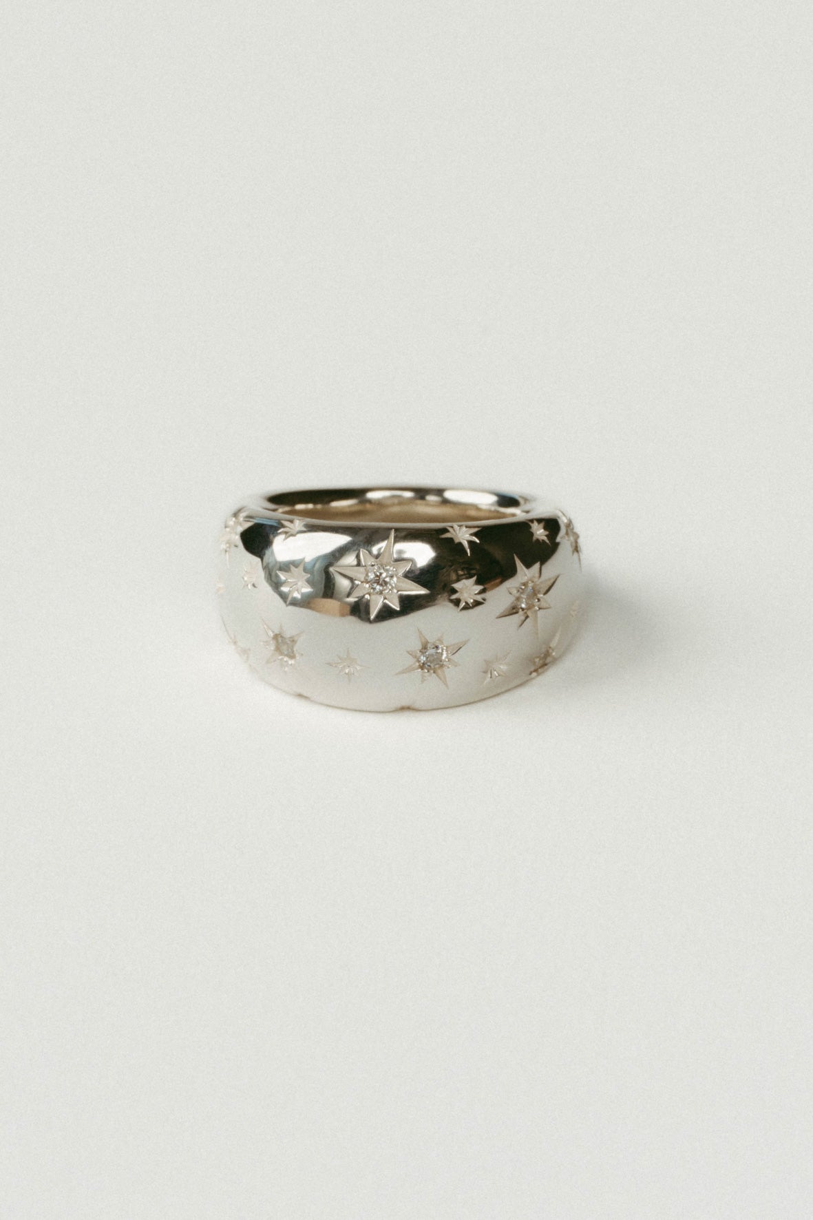 【受注商品】star ring/01(silver/gold)