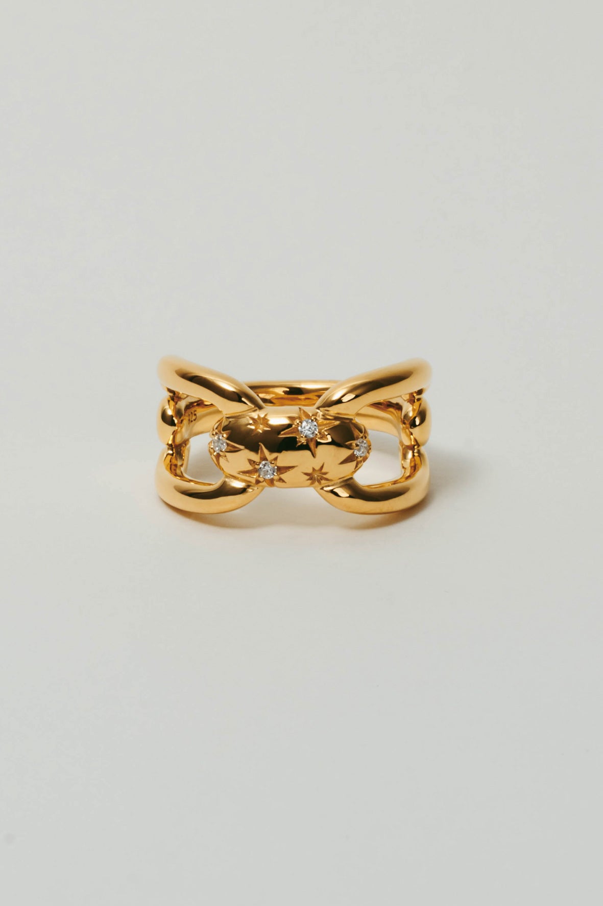 【受注販売】star ring/02(silver/gold)