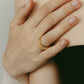 【受注販売】omochi ring(silver/gold)