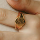 【受注販売】message ring(silver/gold)