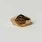 【受注販売】message ring(silver/gold)