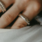 【受注販売】caramel ring(silver/gold)