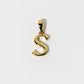 initial necklace/charm(silver/gold)
