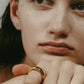 【受注販売】caramel ring(silver/gold)