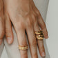 【受注販売】star ring(silver/gold)