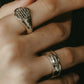 【受注販売】tag ring(silver/gold)