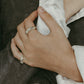 【受注販売】caramel ring(silver/gold)