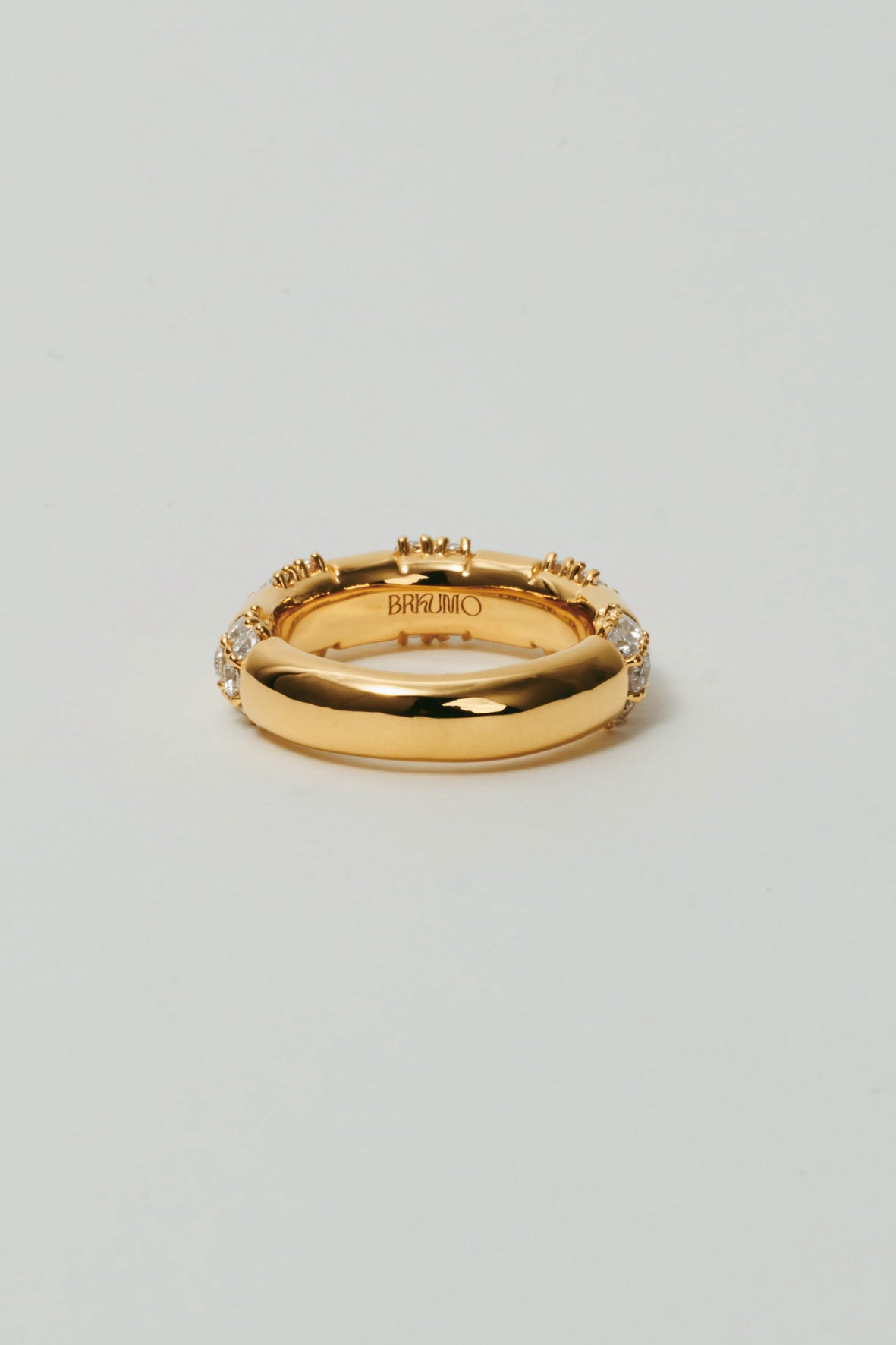 【受注販売】unit ring(cz)(silver/gold)