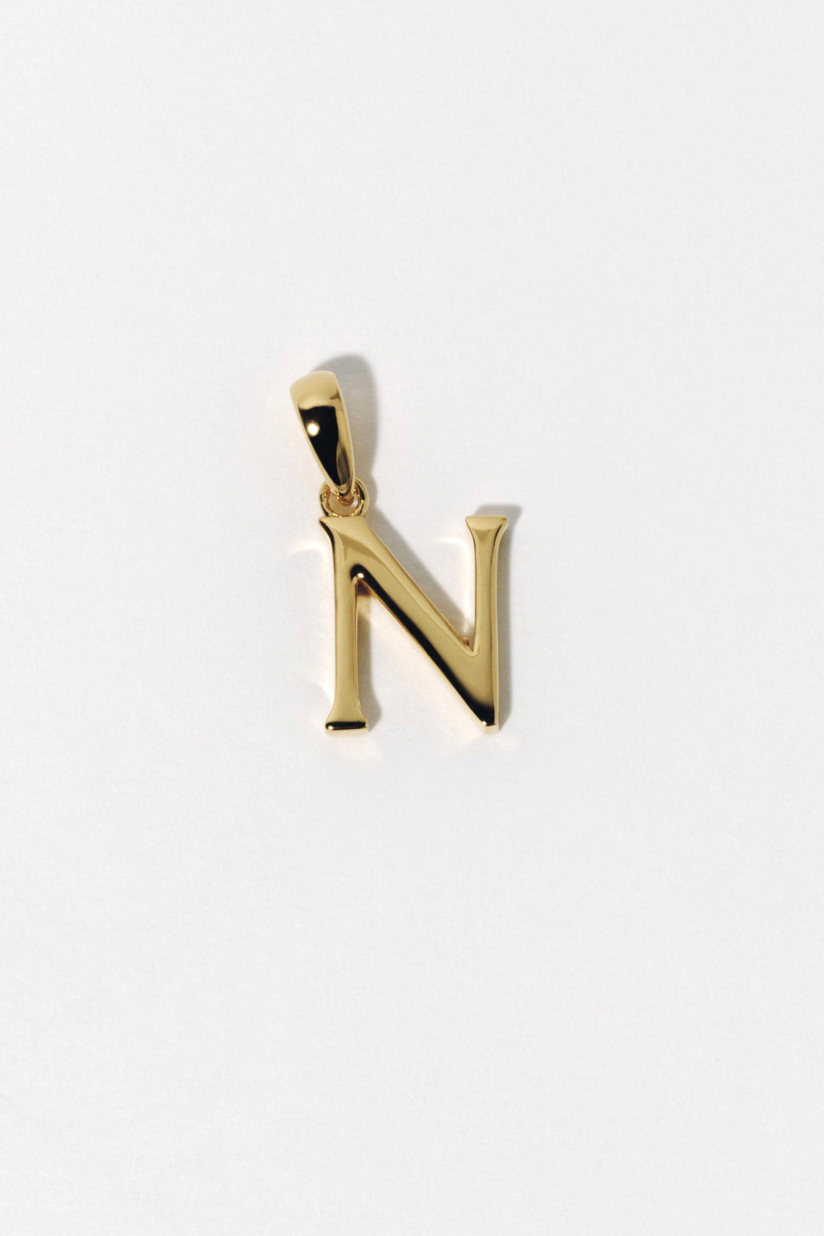 initial necklace/charm(silver/gold)