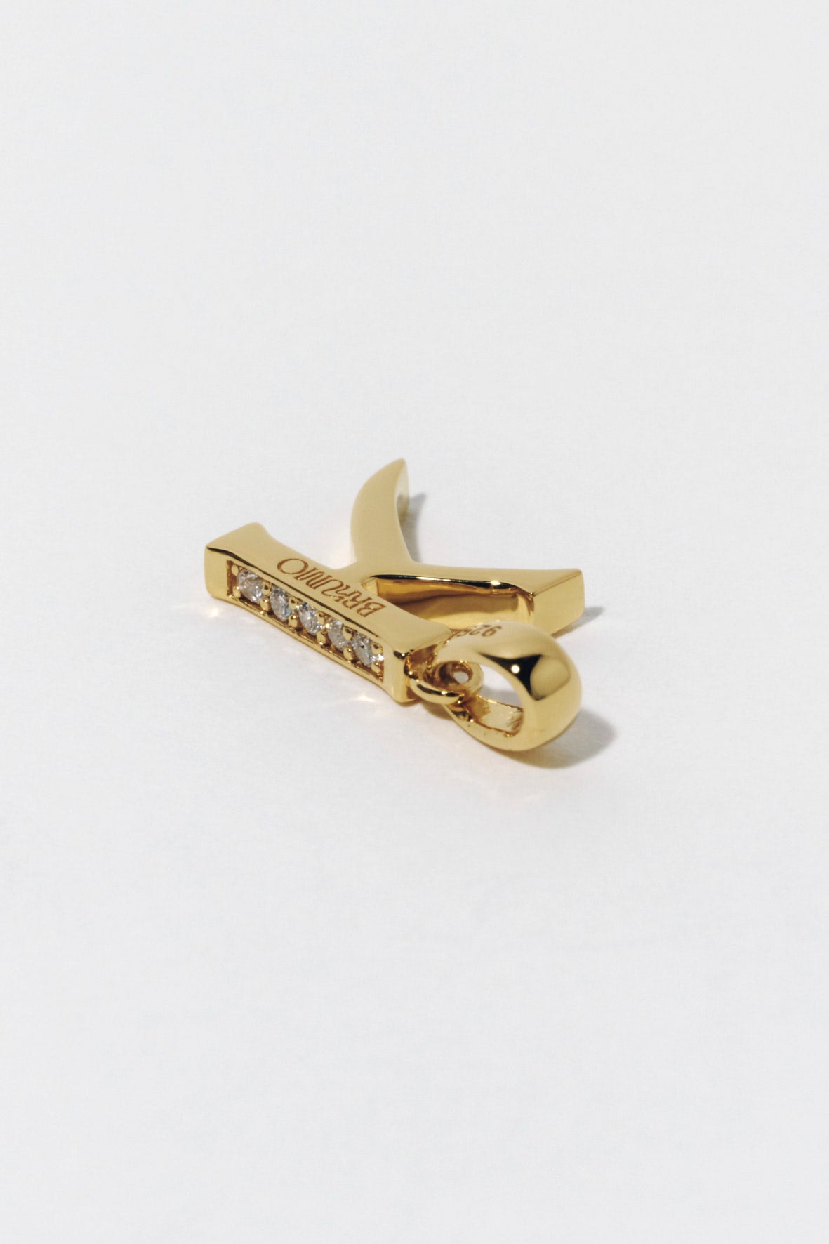 initial necklace/charm(silver/gold)