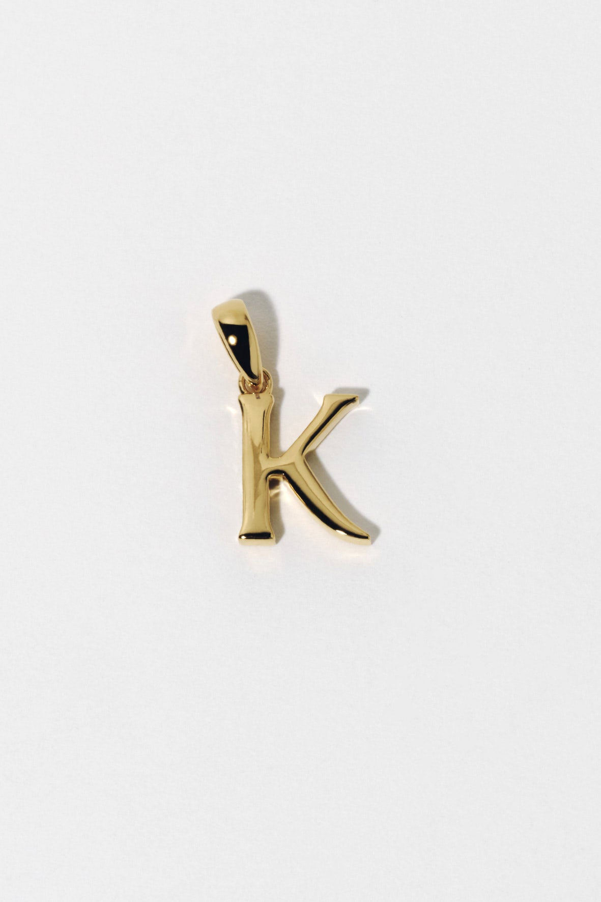 initial necklace/charm(silver/gold)