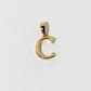 initial necklace/charm(silver/gold)