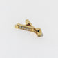 initial necklace/charm(silver/gold)
