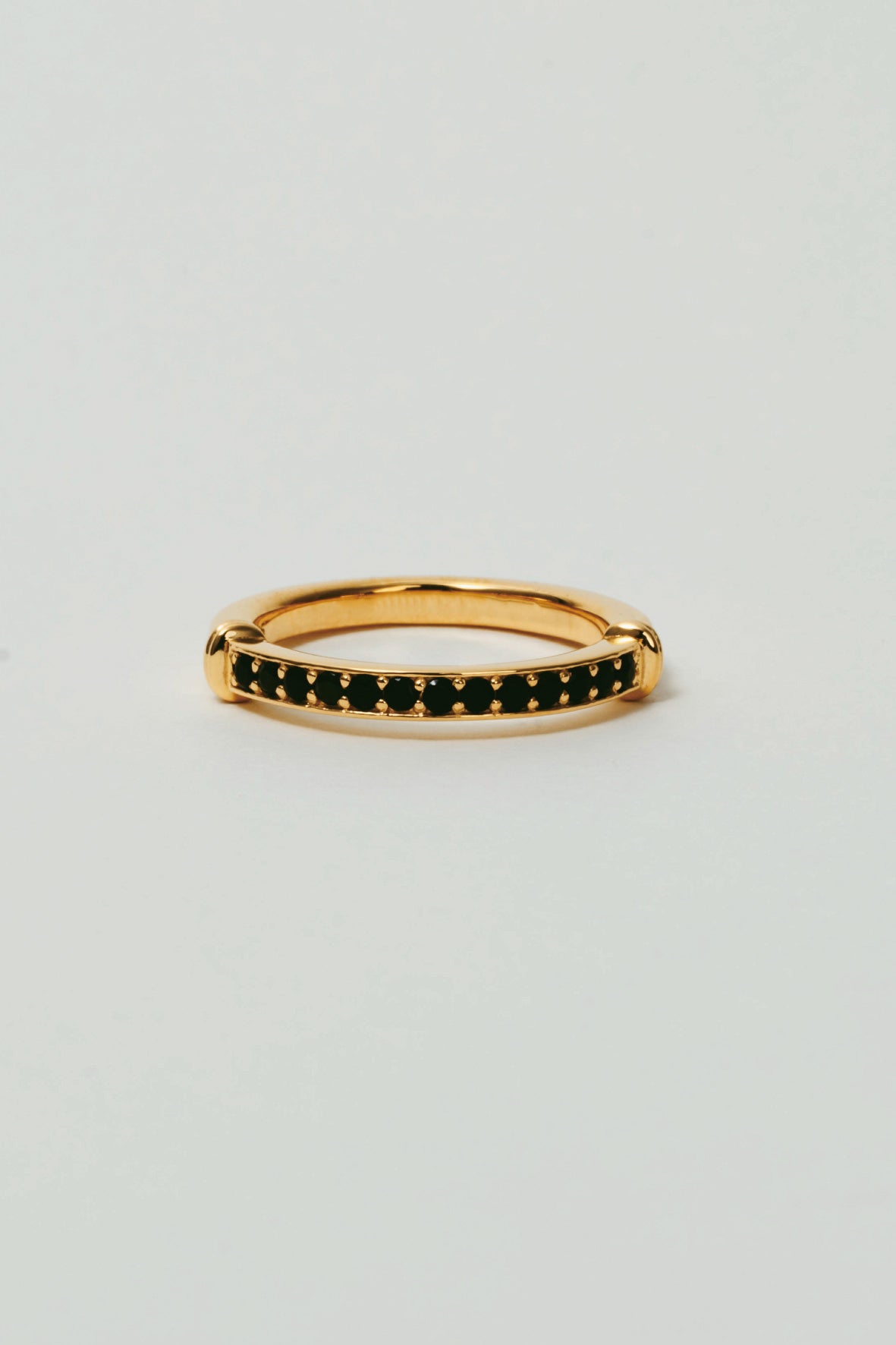 【受注販売】HR ring(onyx)(silver/gold)