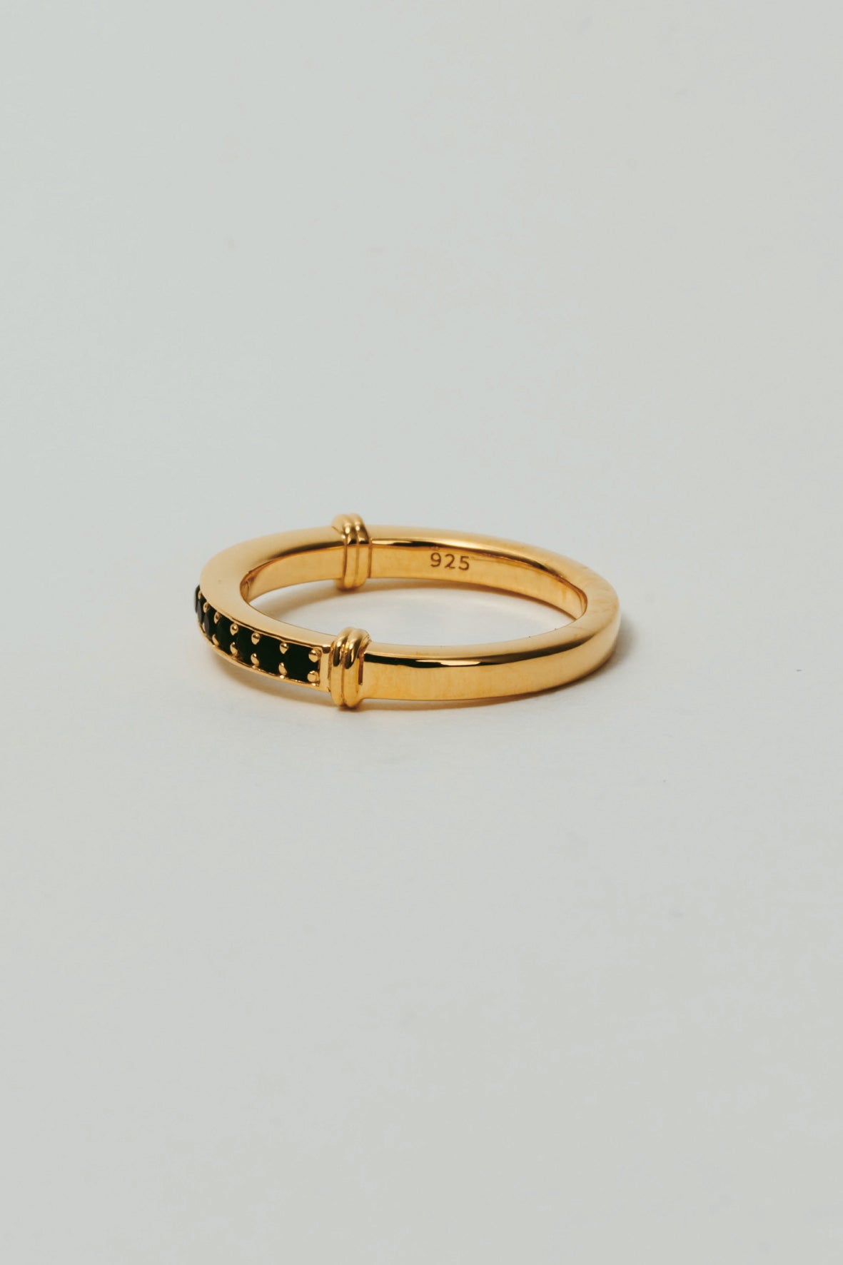 【受注販売】HR ring(onyx)(silver/gold)