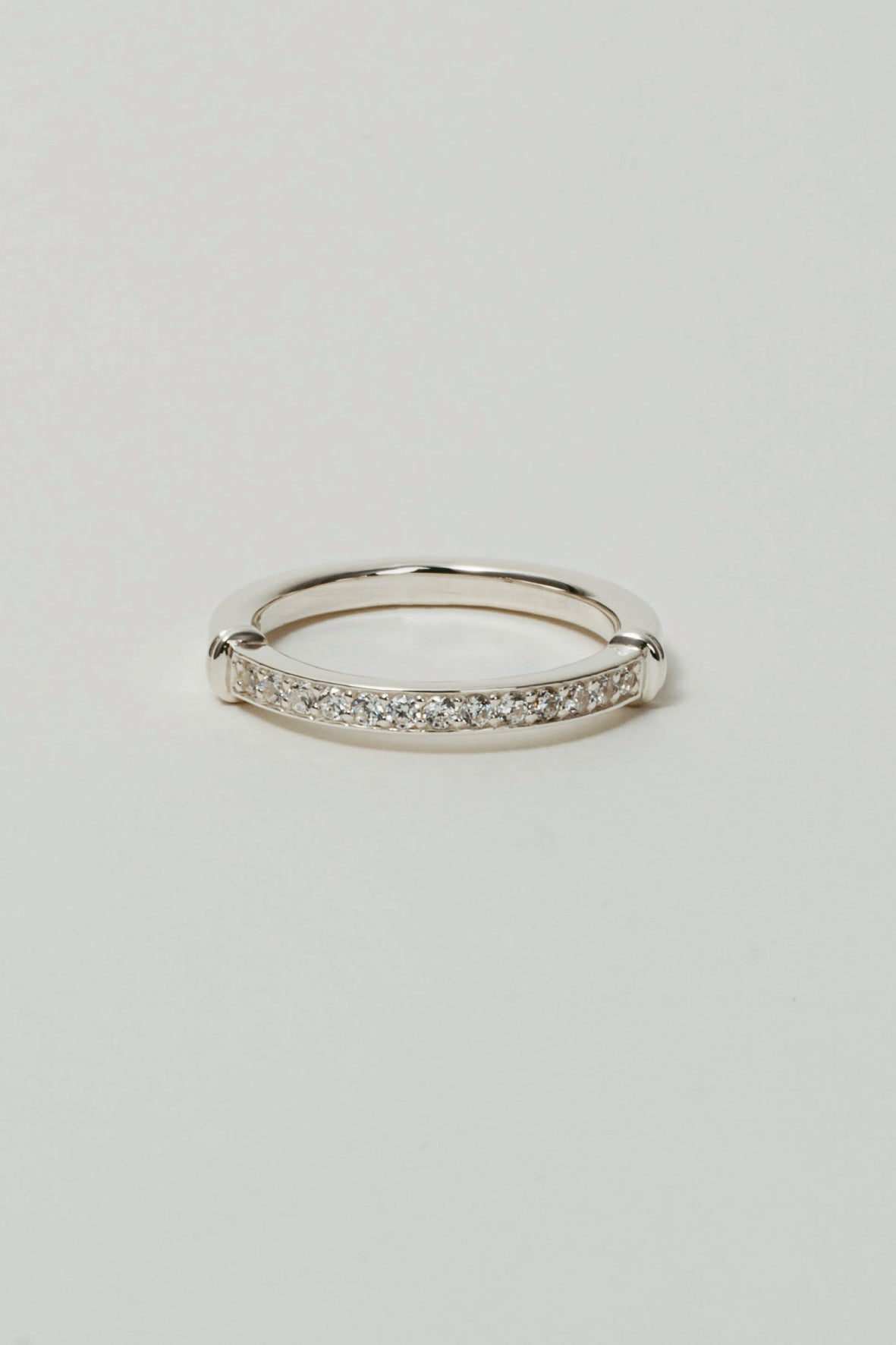 【受注販売】HR ring(cz)(silver/gold)