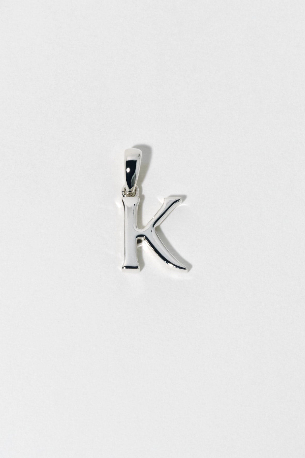 initial necklace/charm(silver/gold)