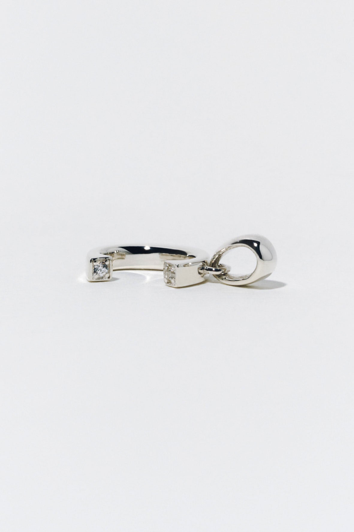 initial necklace/charm(silver/gold)