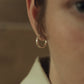 【受注販売】HH pierce(silver/gold)