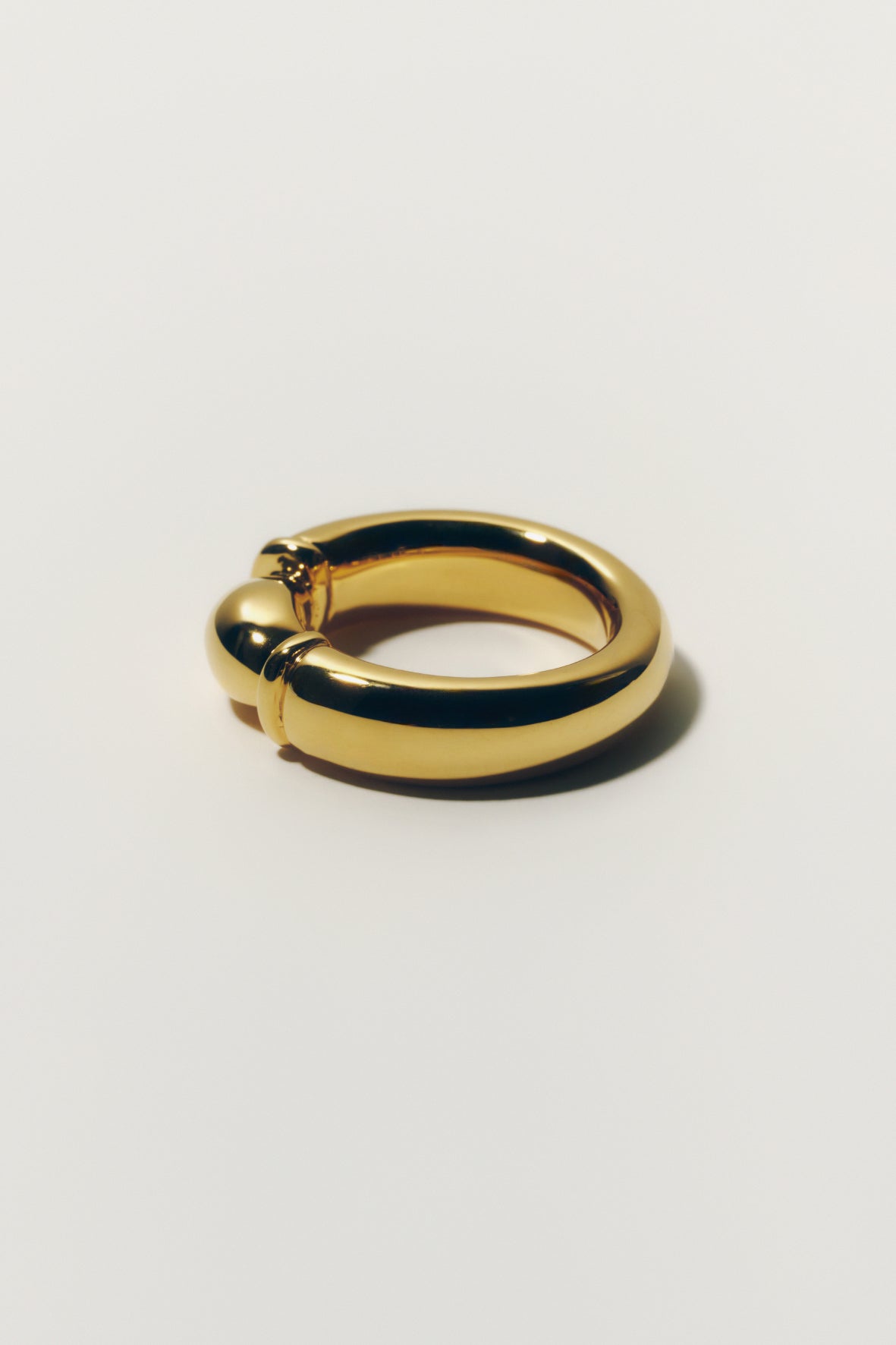 【受注商品】H ring(m)(silver/gold)