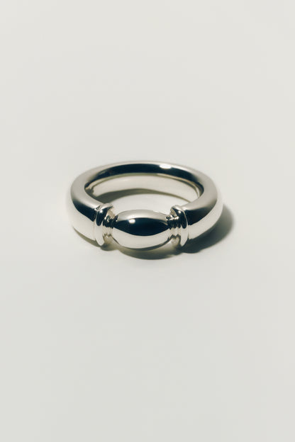 【受注商品】H ring(m)(silver/gold)