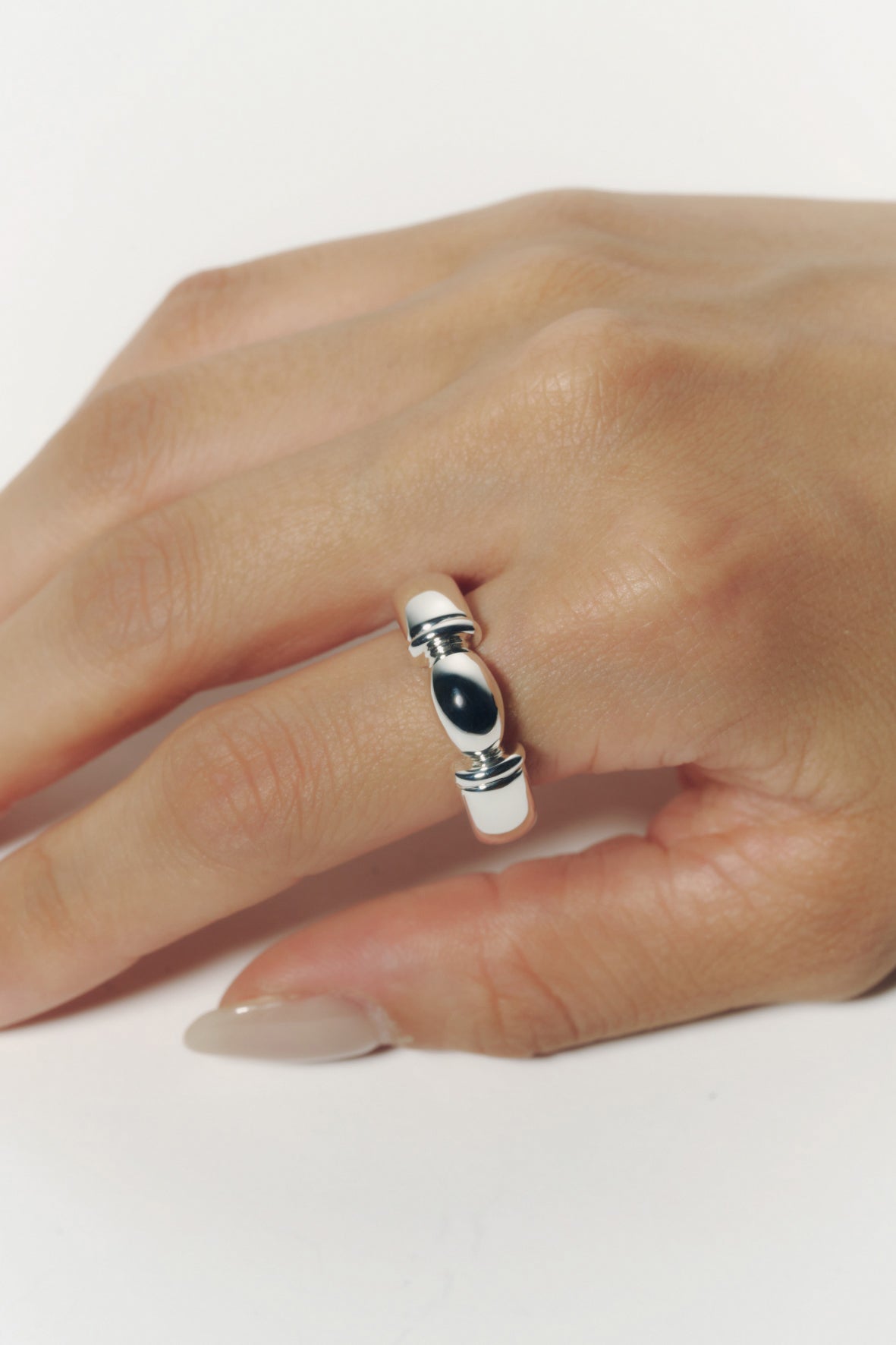 受注商品】H ring(m)(silver/gold) | BRKUMO