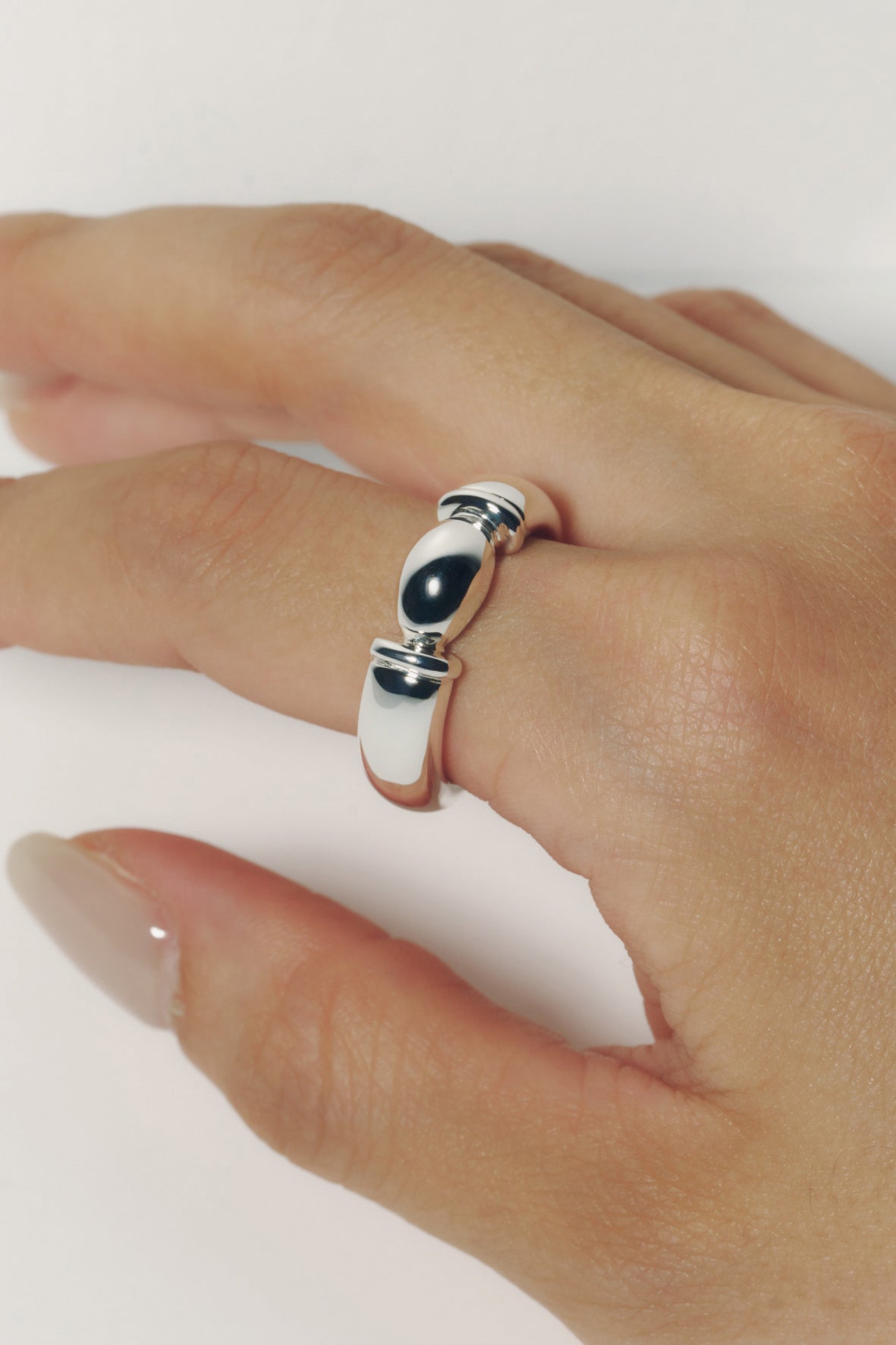 【受注商品】H ring(m)(silver/gold)