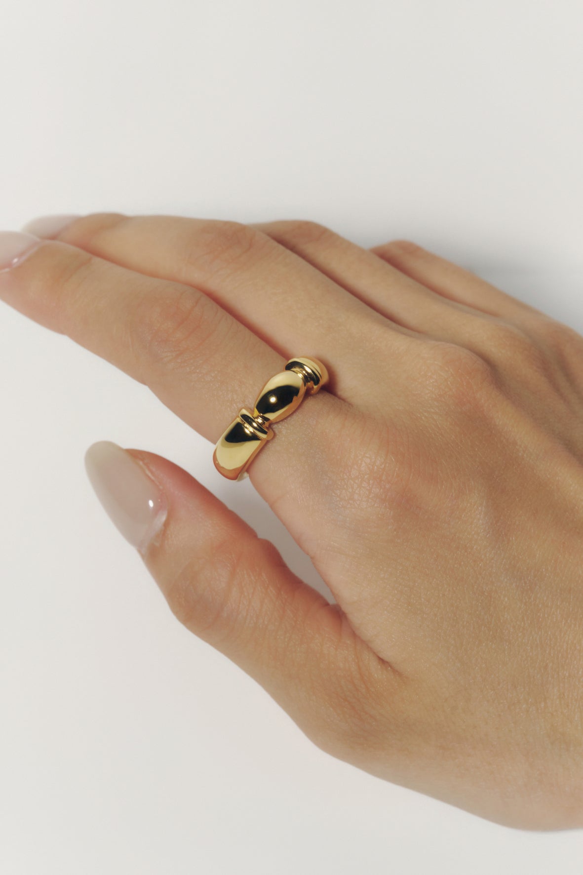 受注商品】H ring(m)(silver/gold) | BRKUMO
