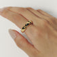 【受注商品】H ring(m)(silver/gold)