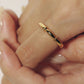 【受注商品】H ring(s)(silver/gold)