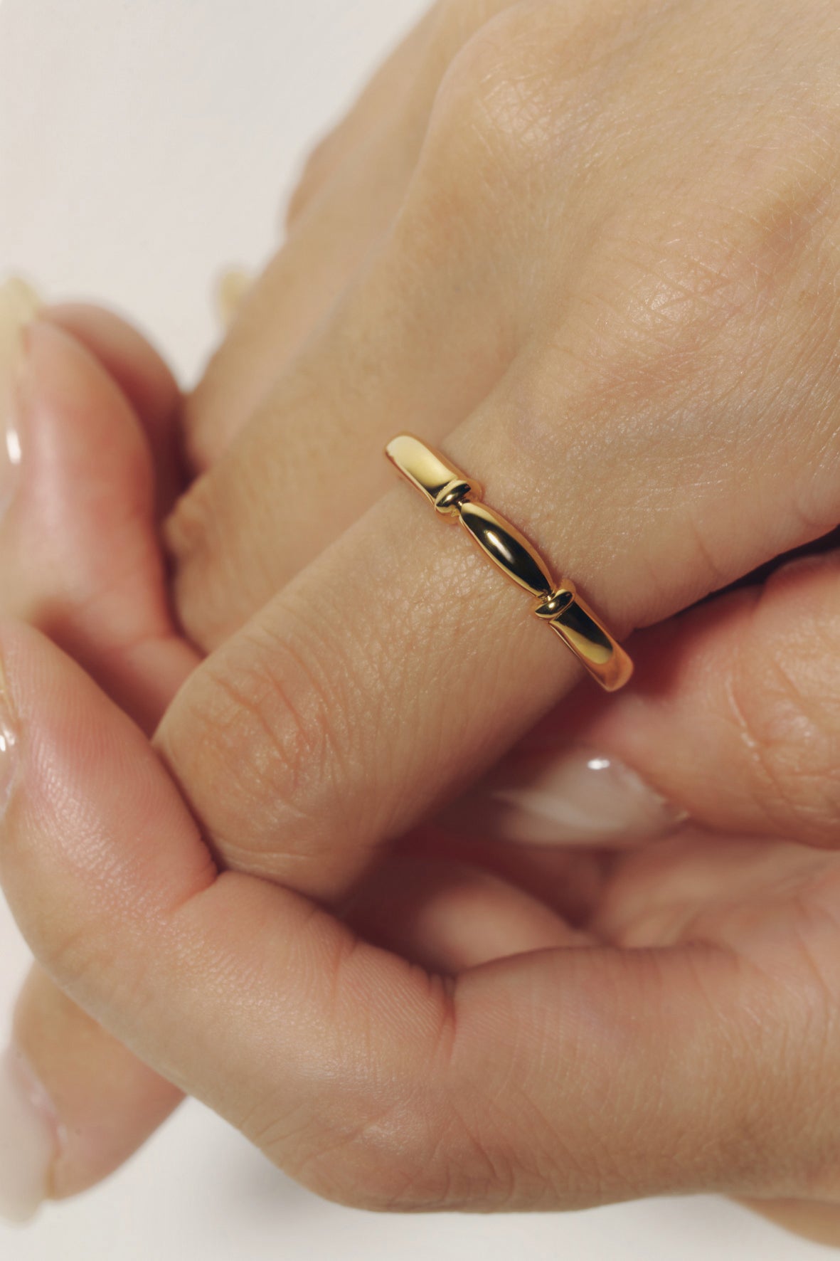 【受注商品】H ring(s)(silver/gold)