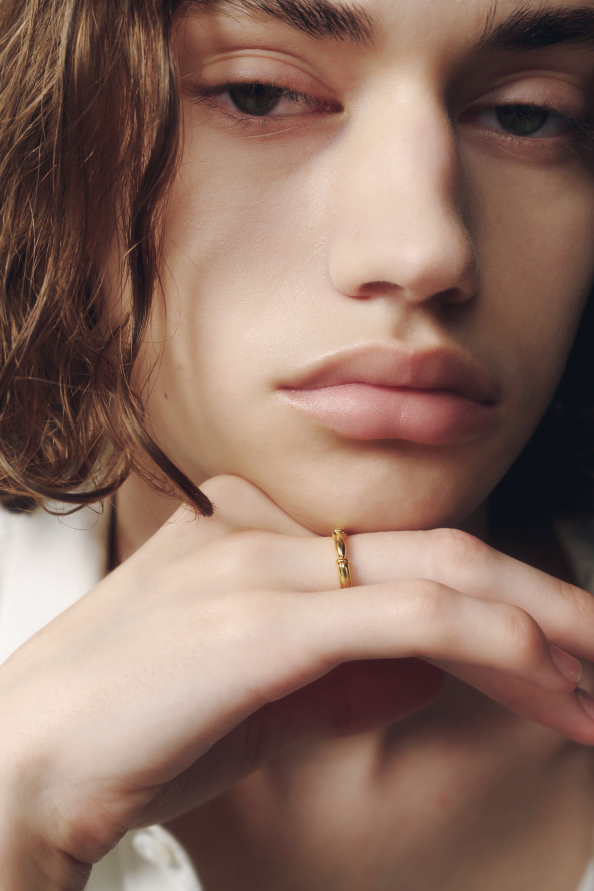 【受注商品】H ring(s)(silver/gold)