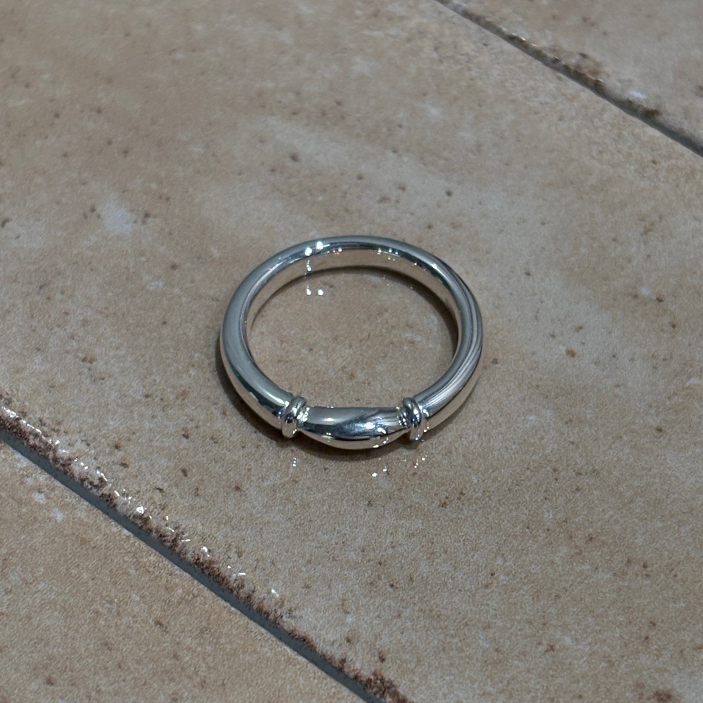 【受注商品】H ring(s)(silver/gold)