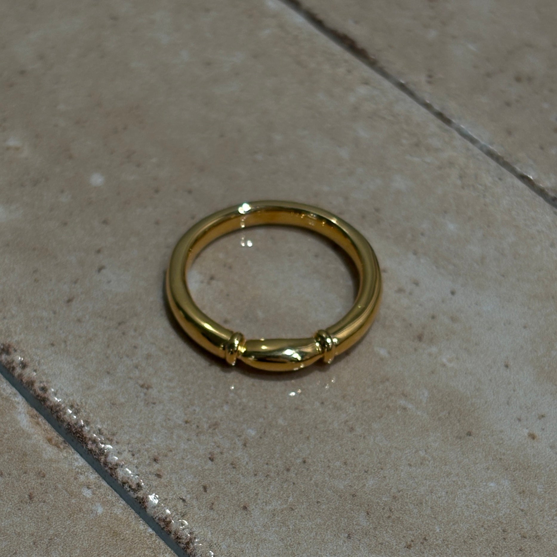 【受注商品】H ring(s)(silver/gold)