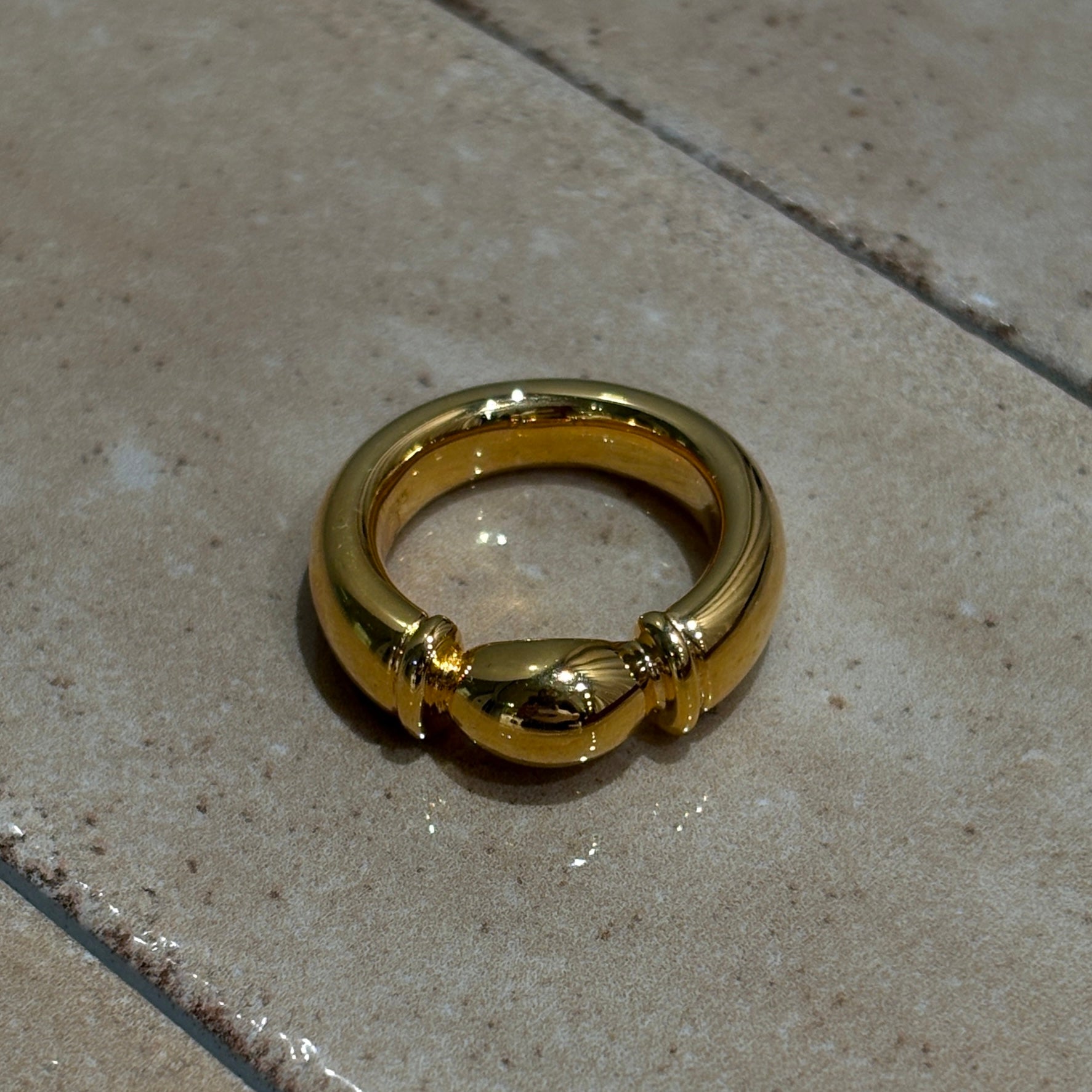【受注商品】H ring(m)(silver/gold/mix)