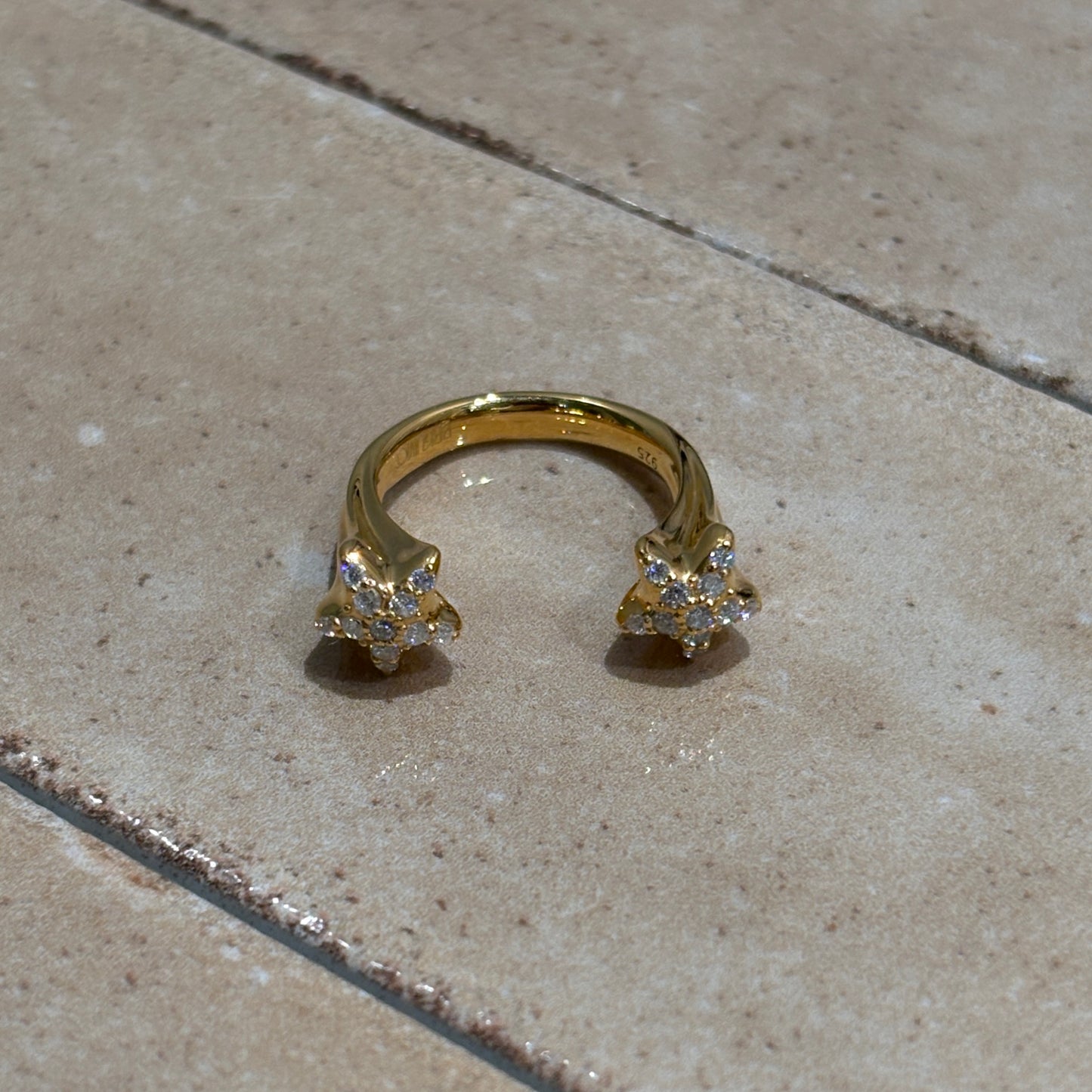 【受注商品】sea star ring(silver/gold)