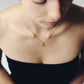 initial necklace/charm(silver/gold)